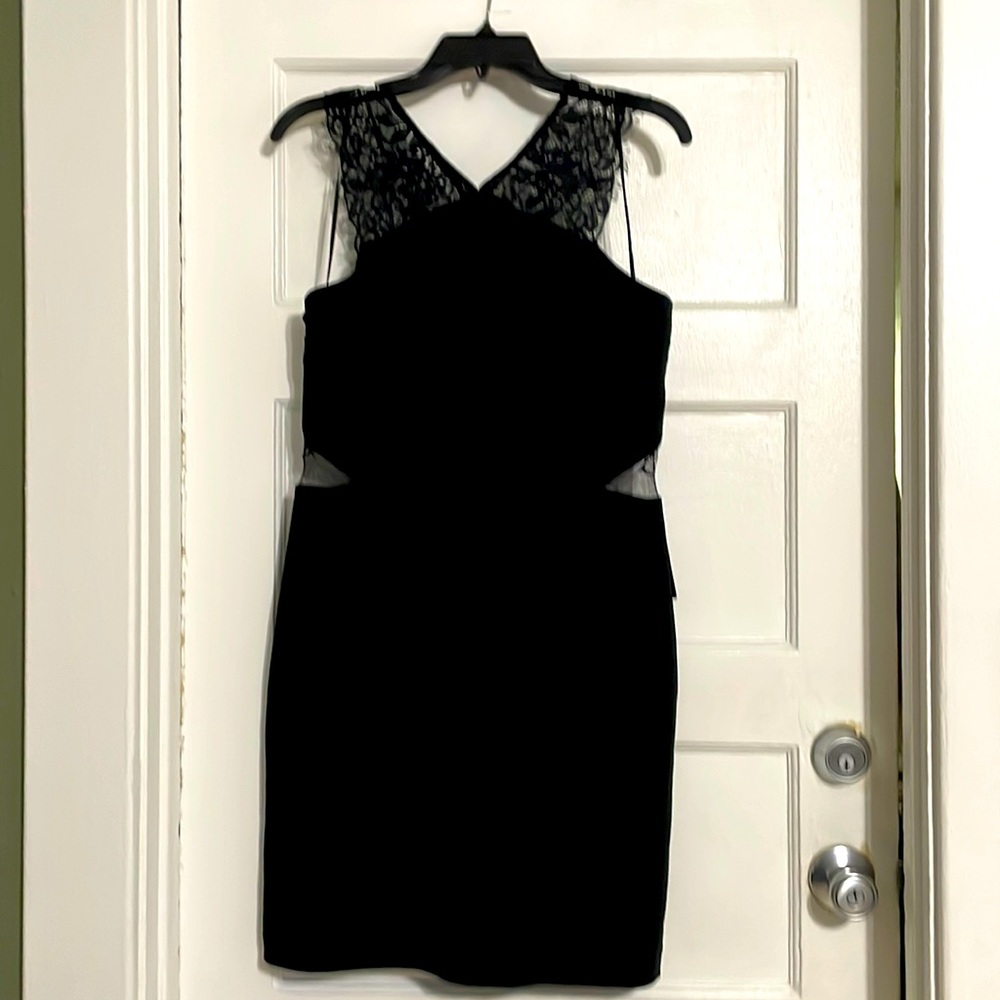 Express Black Dress L